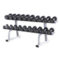 10-Pair-Kapazität Hantel Rack Rack Fitnessgeräte-Accessoires